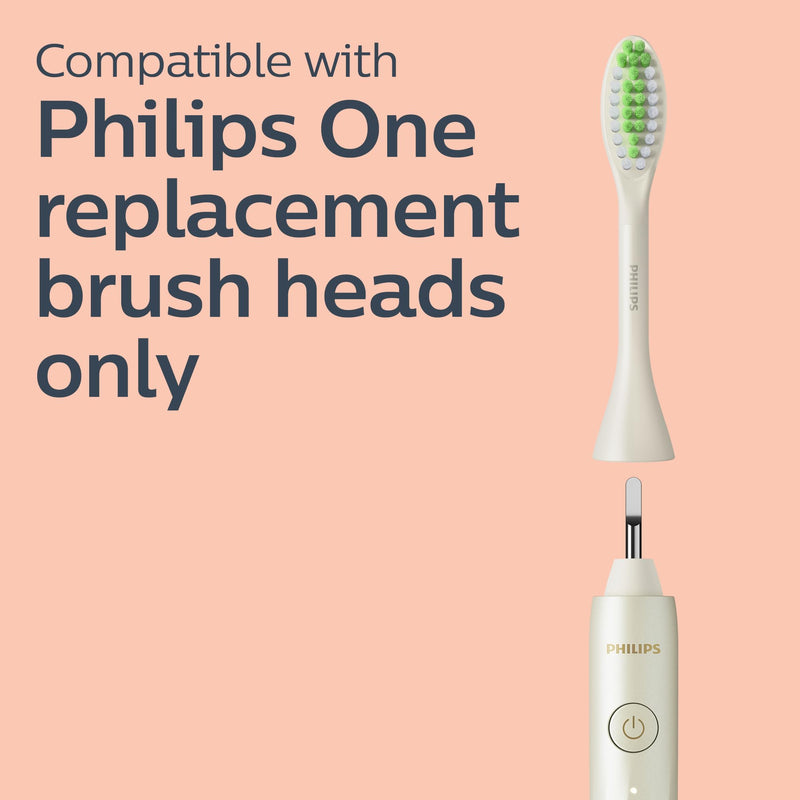Philips One by Sonicare Rechargeable Toothbrush HY1200/27, White