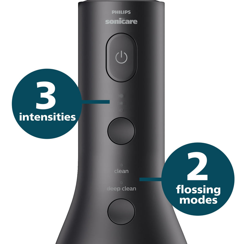 Philips Sonicare Power Flosser 3000 HX3826/23, Black