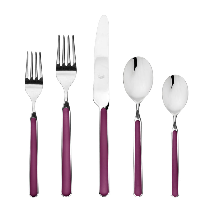 Mepra - Fantasia Mauve Clair - Ménagère 20 pièces
