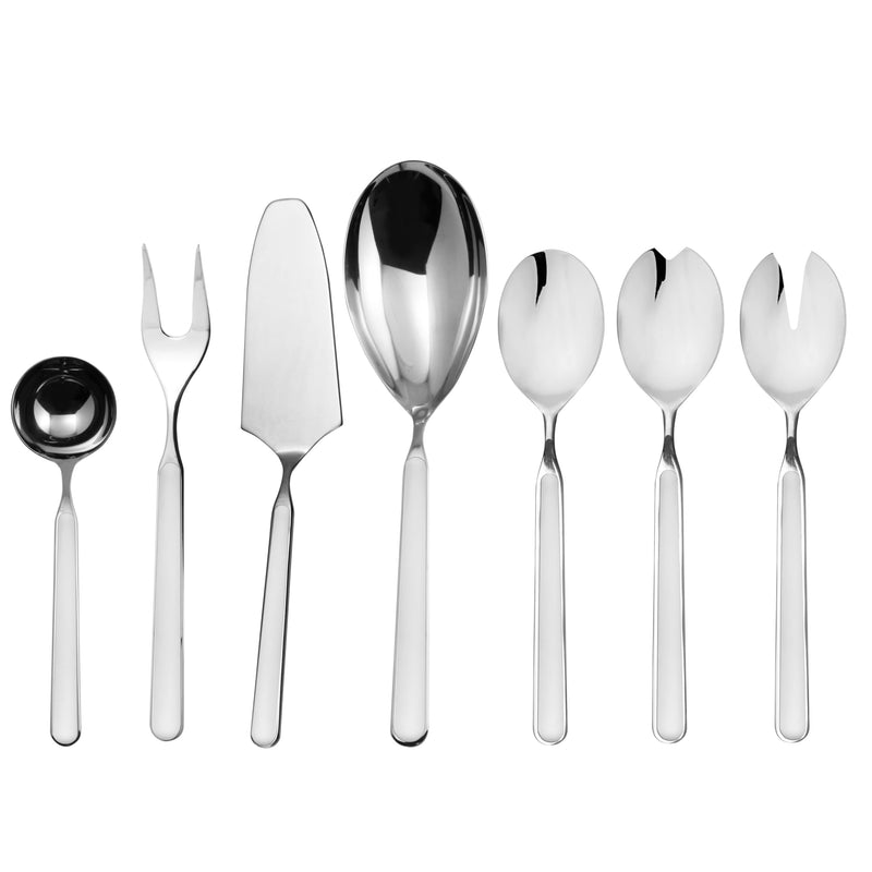 Mepra - Porcelaine Fantasia - Ensemble de service 7 pièces