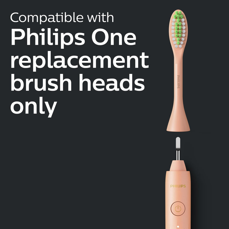 Philips One by Sonicare Rechargeable Toothbrush HY1200/25, Champagne