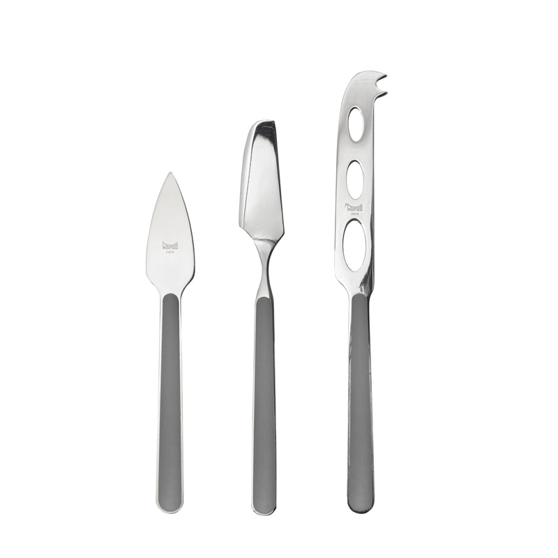 Mepra - Fantasia Vicuna - Set de 3 couteaux à fromage