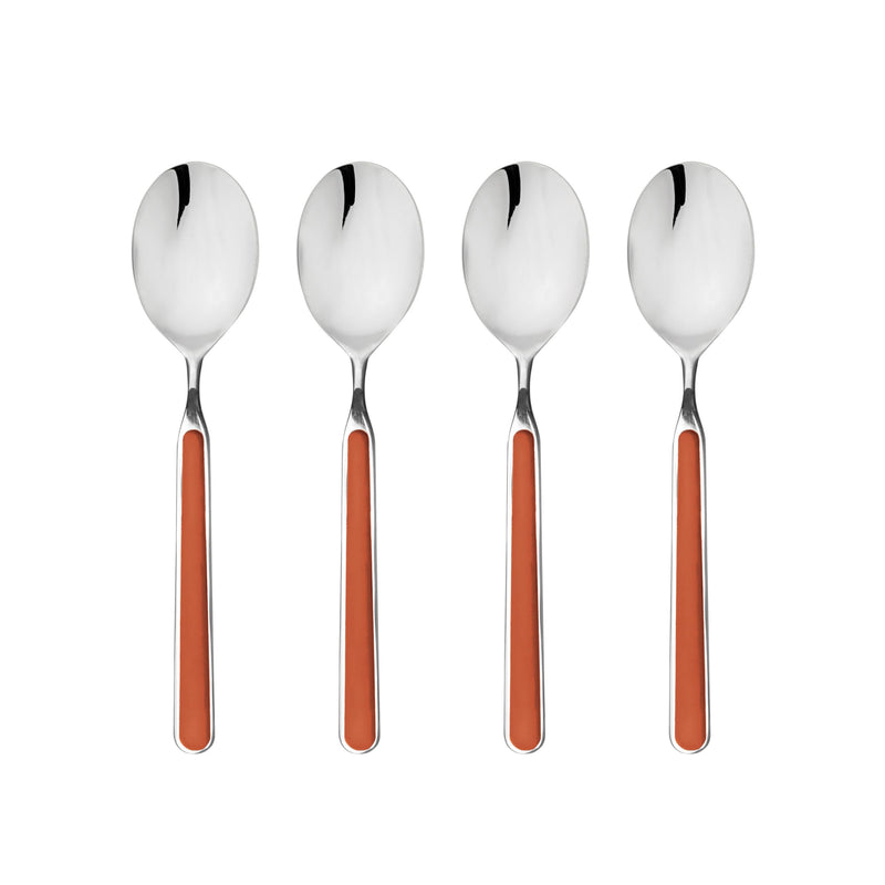 Mepra - Fantasia American Rust - Set de 4 cuillères à café