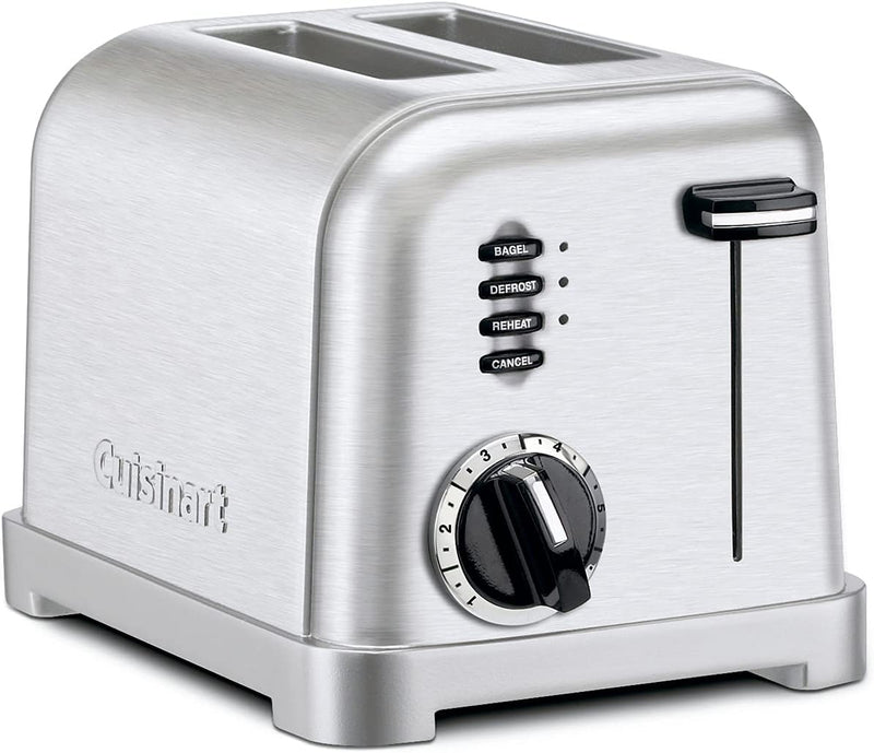 Cuisinart - Grille-pain classique métal 2 tranches | CPT-160C