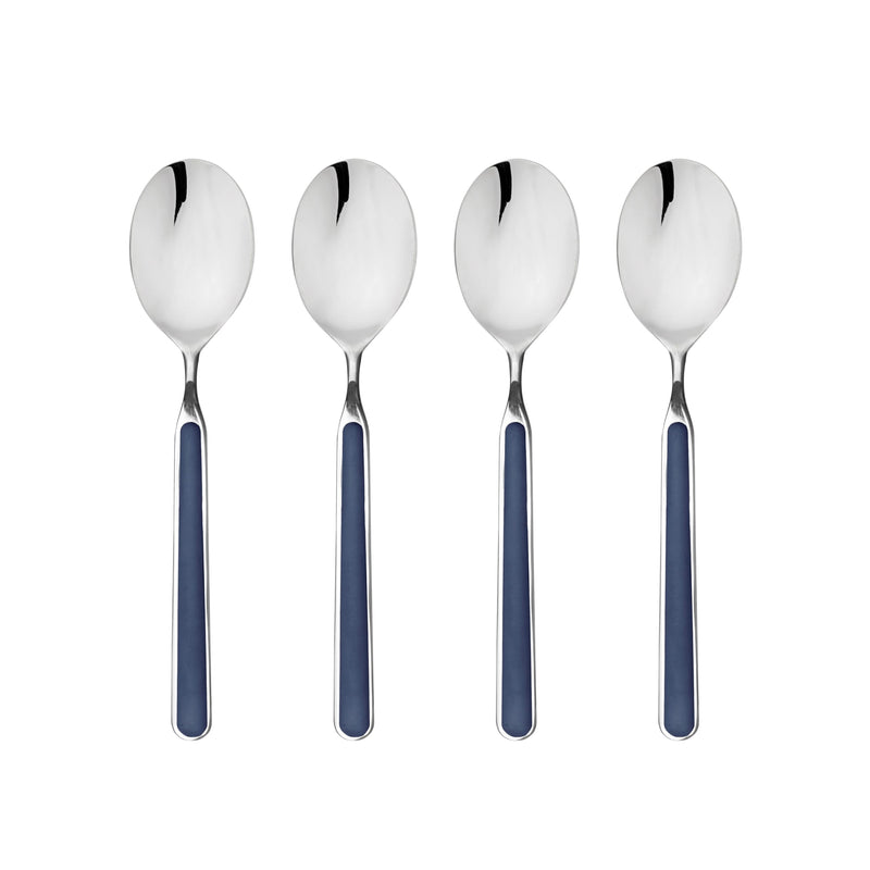 Mepra - Fantasia Cobalt - Ensemble de 4 cuillères à café