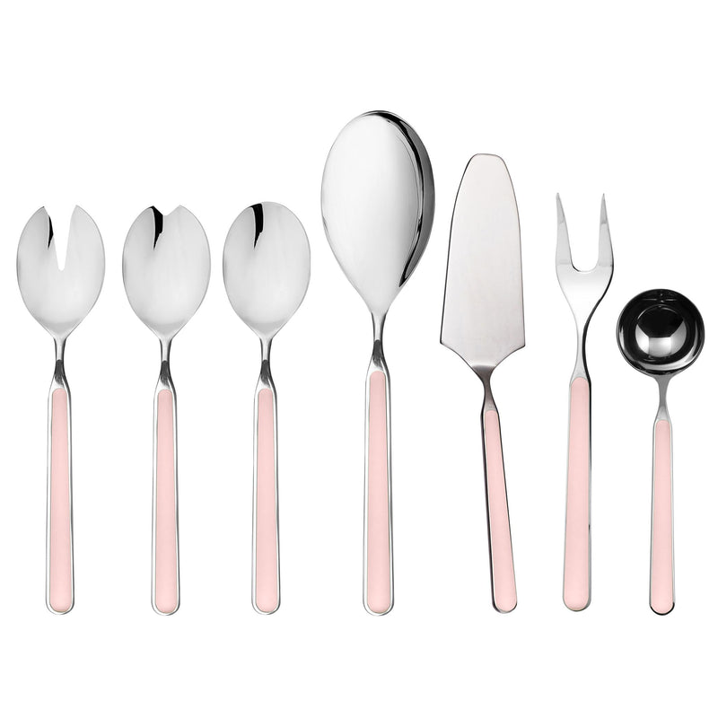 Mepra - Fantasia Vieux Rose - Ménagère de service 7 pièces