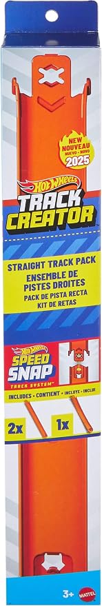 Hot Wheels - Pack de pistes droites Track Builder