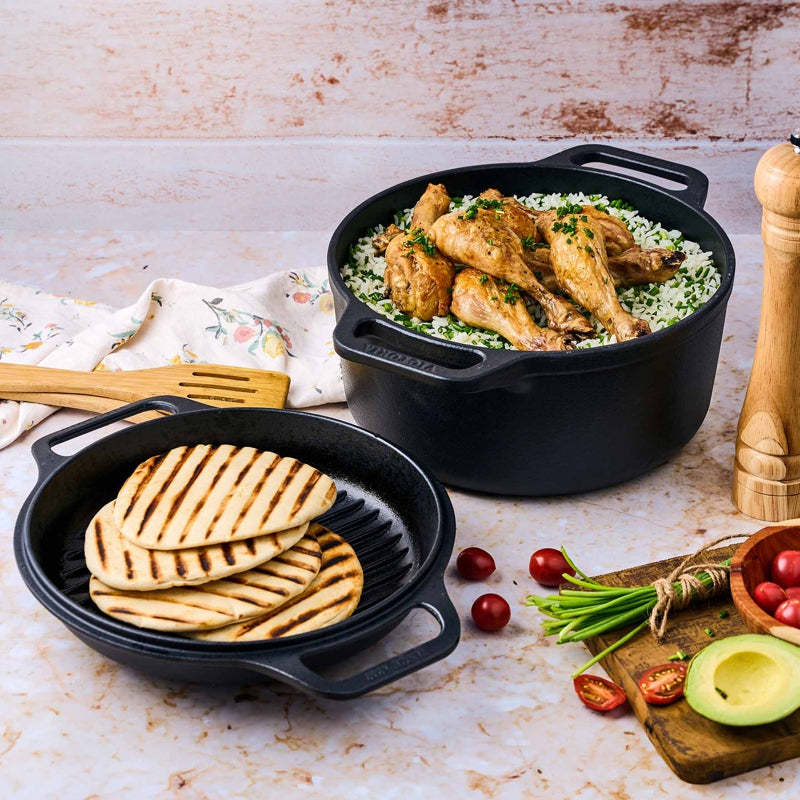 Victoria - Cocotte en fonte - 5,7 L