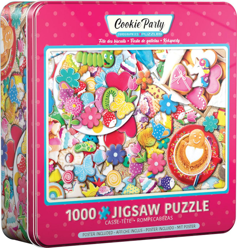 Eurographics Cookie Party 1000-piece puzzle in tin – view 2