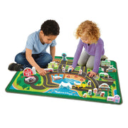 Melissa & Doug - PAW Patrol Activity Rug - Adventure Bay - in use during play