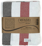 Ortadel Turkish cotton peshtemal towel in Ocean