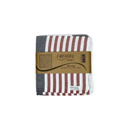 Ortadel Turkish cotton peshtemal towel in Ocean – view 4