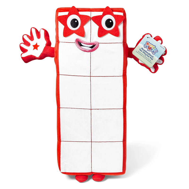 hand2mind - Numberblocks - Peluche Dix les copains joueurs