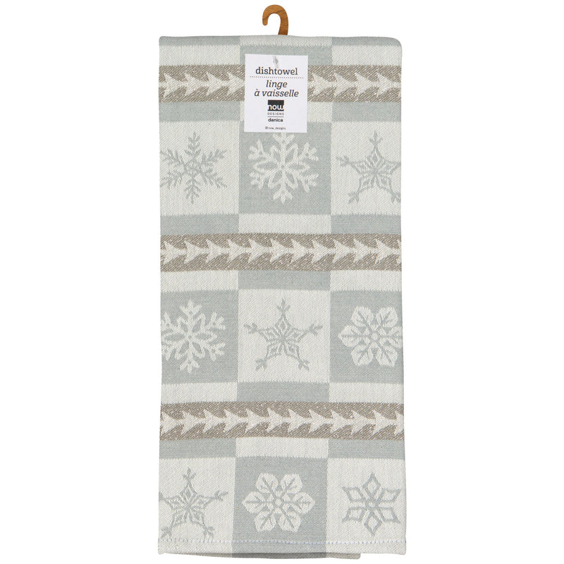 Now Designs - Snowfall Jacquard Christmas Dishtowel