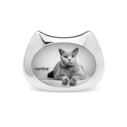 Nambé Cat Photo Frame | 3 x 5 in (7.6 x 12.7 cm) - product view