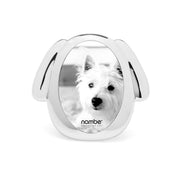 Nambé Dog Photo Frame | 3 x 5 in (7.6 x 12.7 cm) - product view