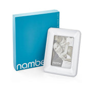 Nambé Braid Photo Frame with packaging.