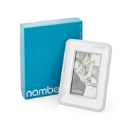 Nambé Braid Photo Frame with packaging.