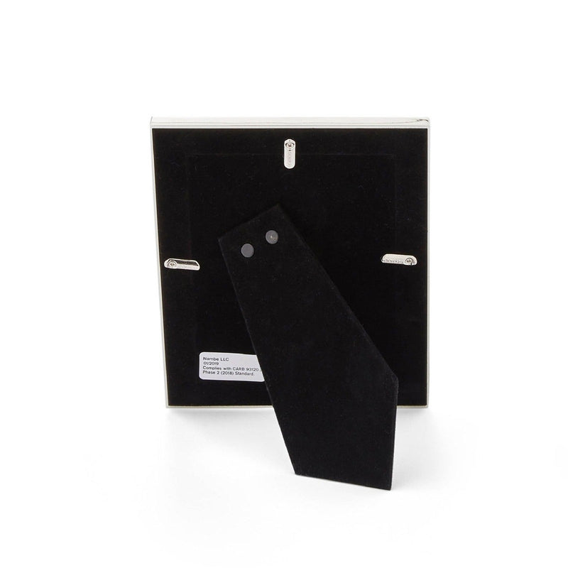 Nambé Dazzle Photo Frame - rear view.