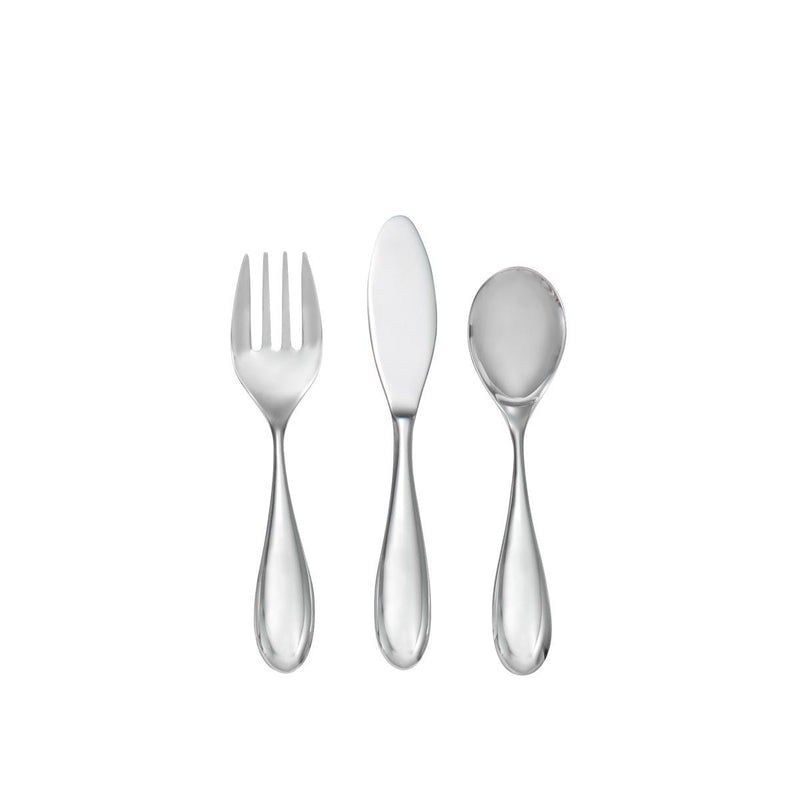 Nambé Kibo Toddler Flatware, 3-Piece Set - product view