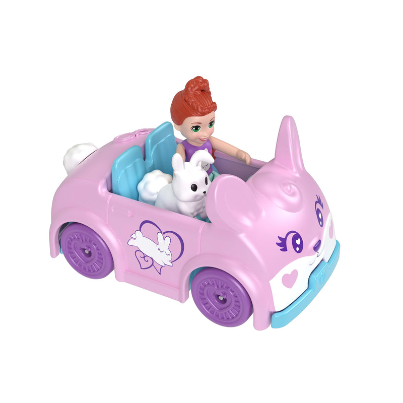 Polly Pocket - Pollyville Figue et voiture