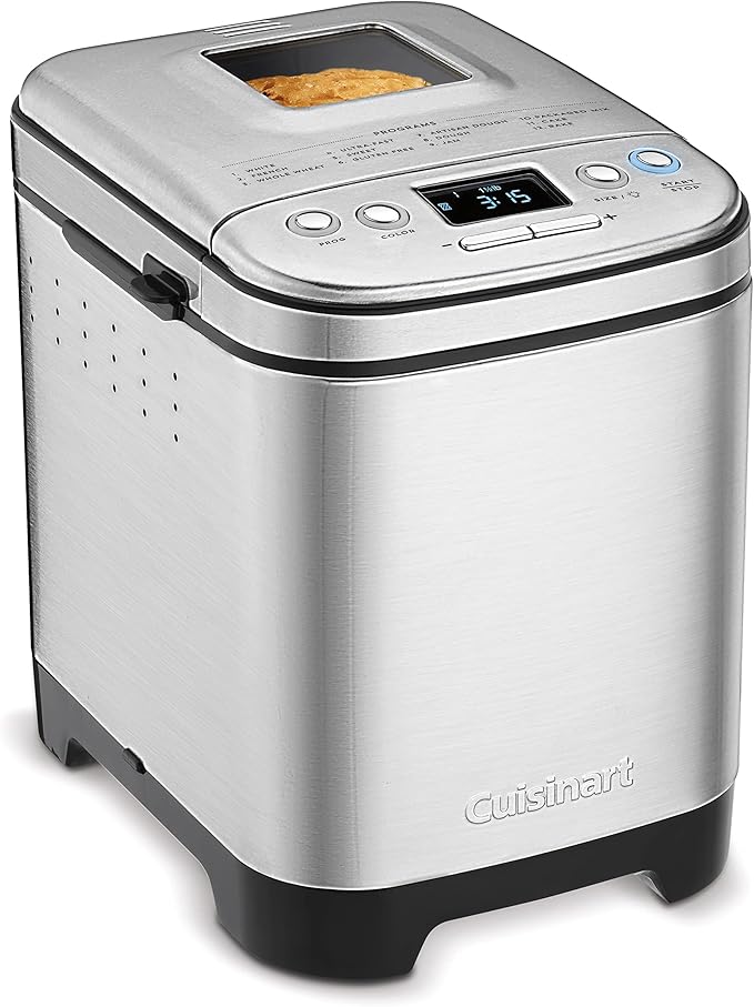 Cuisinart Compact Automatic Bread Maker in stainless steel – view 5