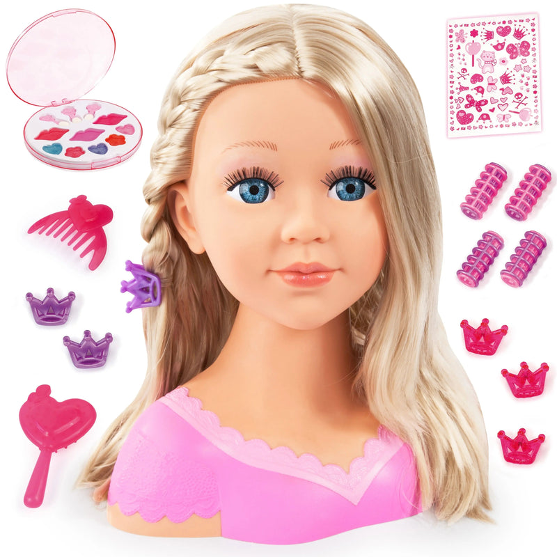 CHARLENE SUPER MODEL - STYLING HEAD BLOND