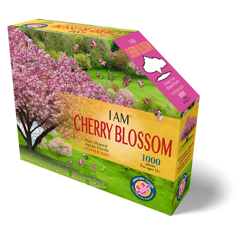 Madd Capp Puzzles – I Am Cherry Blossom Jigsaw Puzzle | 1000 Pieces – front of packaging
