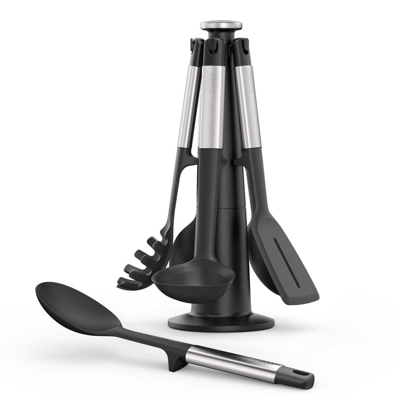 Joseph Joseph - Ustensiles en silicone Elevate™ avec support (set de 5)