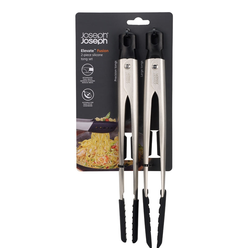 Joseph Joseph - Elevate™ Fusion Silicone Tongs (Set of 2)