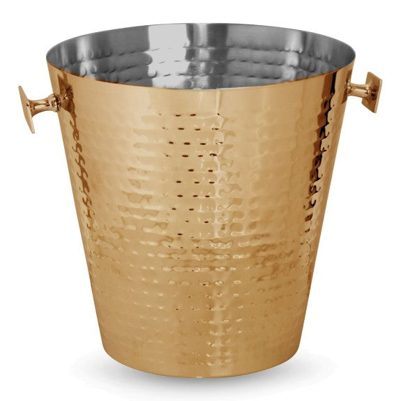 Brilliant - Hammered Gold Champagne and Wine Cooler