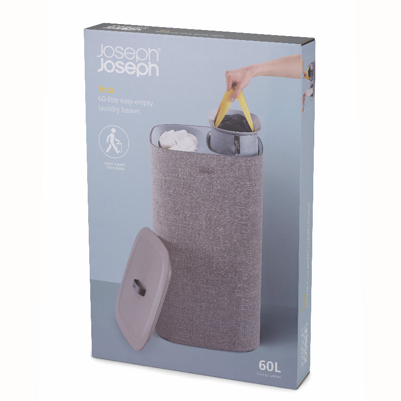Joseph Joseph - Panier à linge Tota™ Easy-Empty - Gris | 60 L