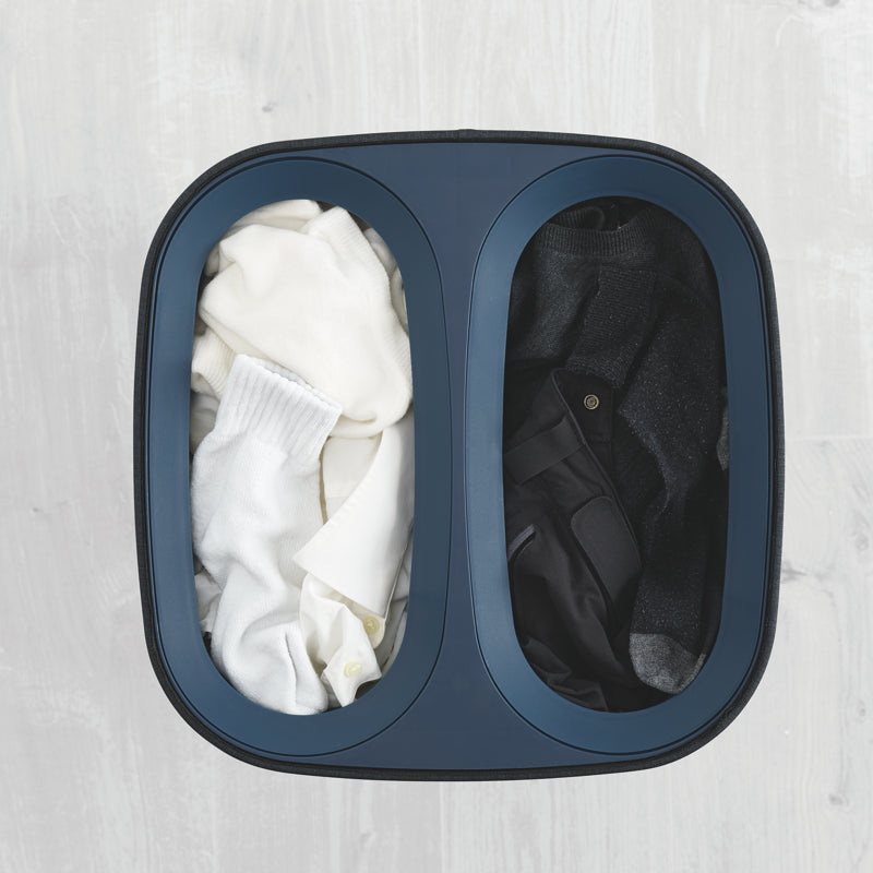 Joseph Joseph - Tota™ Easy-Empty Laundry Basket - Black | 60 L / 15.9 gal