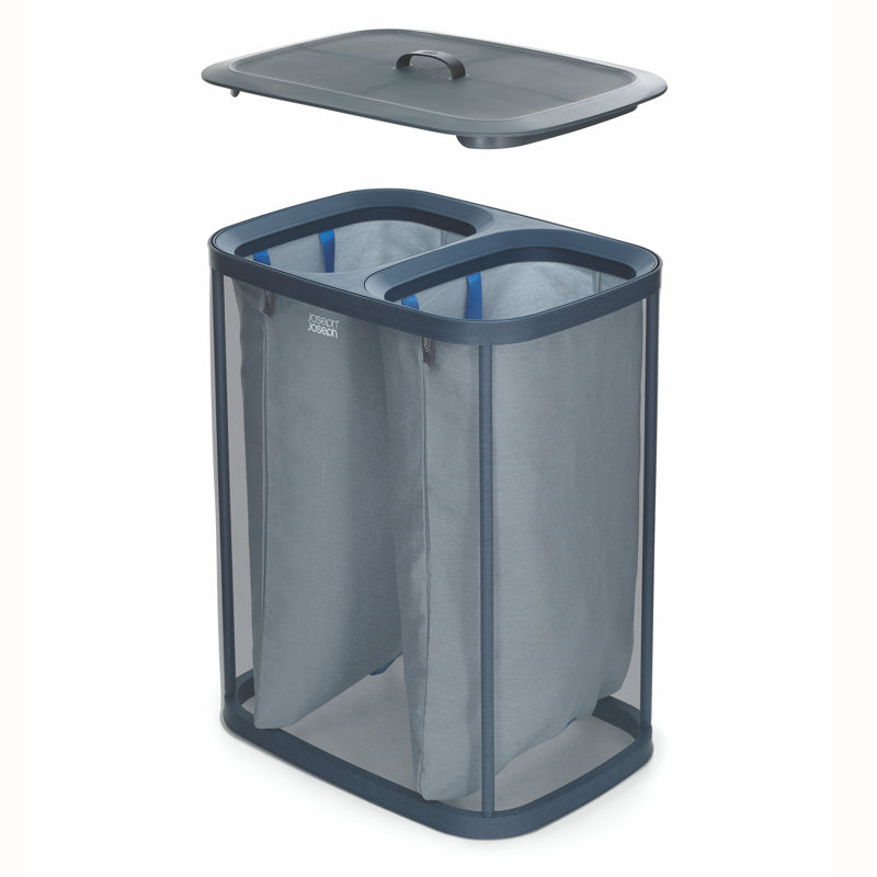 Joseph Joseph - Tota™ Easy-Empty Laundry Basket - Black | 90 L / 23.8 gal