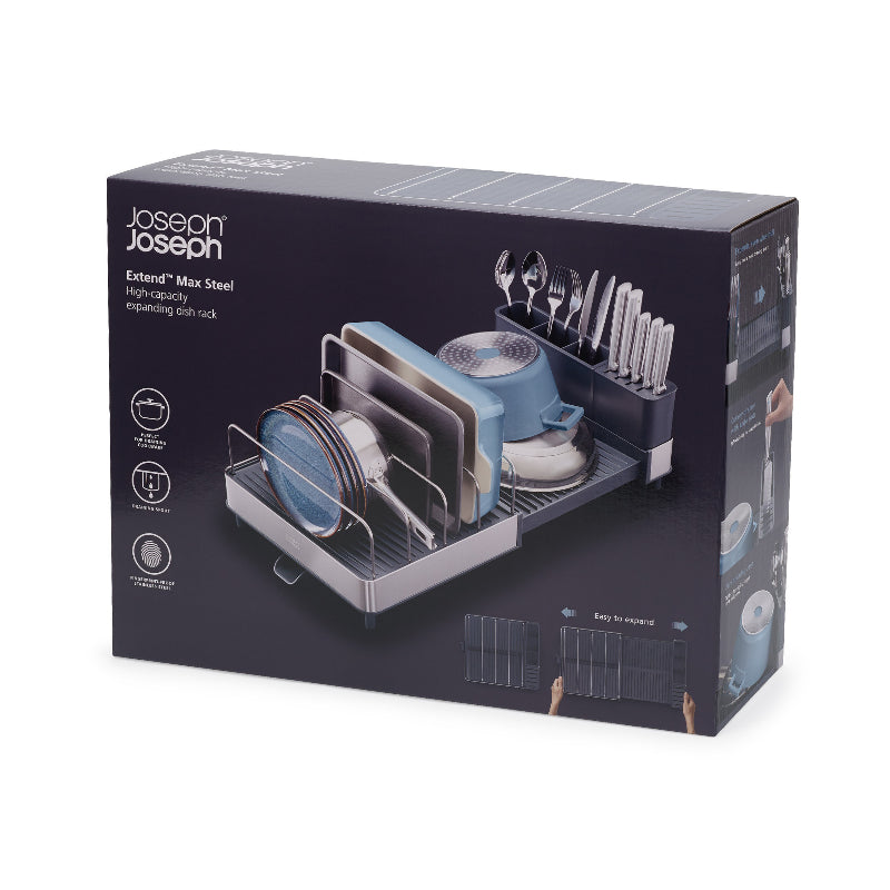 Joseph Joseph - Égouttoir à vaisselle Extend™ Max en acier