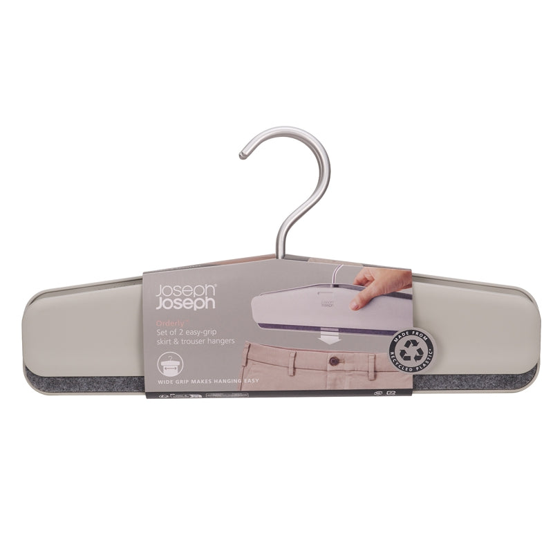 Joseph Joseph - Orderly™ Easy-Grip Skirt & Pants Hangers (Set of 2)