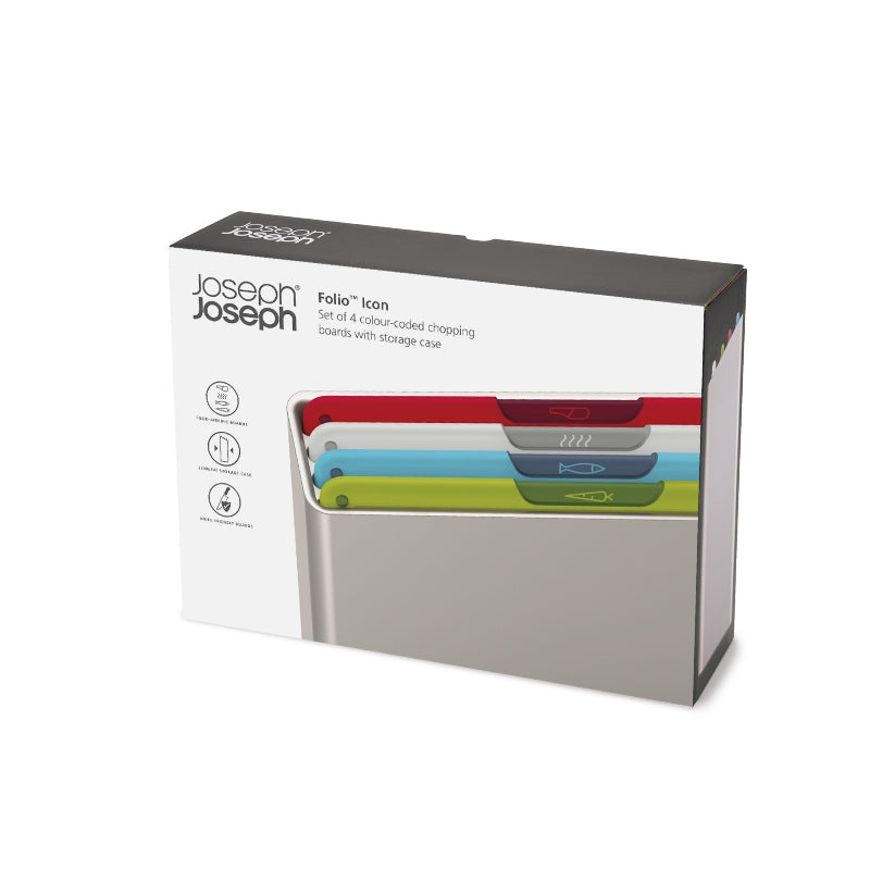 Joseph Joseph - Planches à découper Folio™ Icon (lot de 4) - Standard
