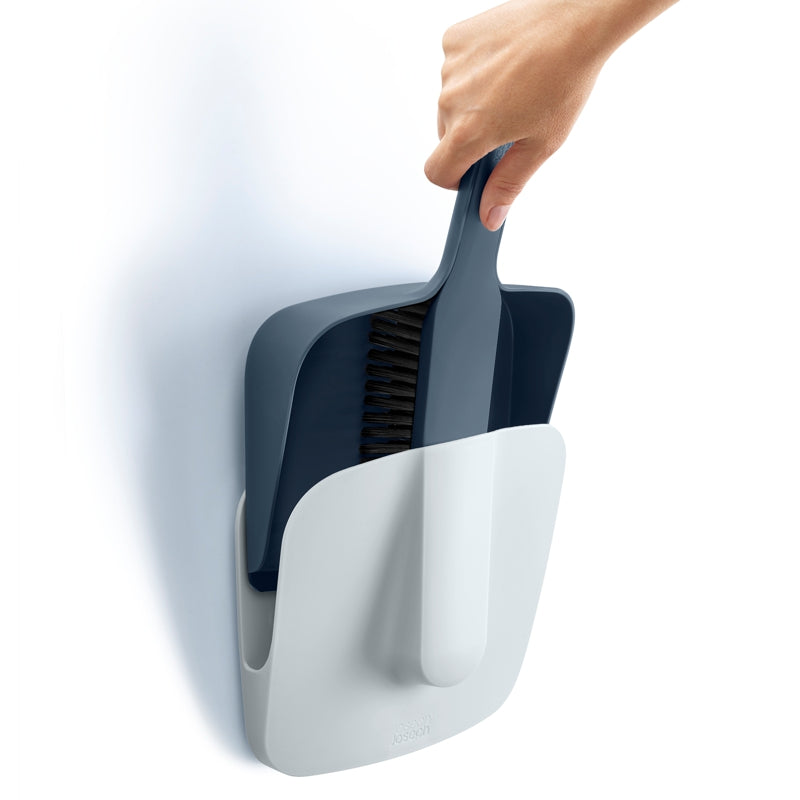 Joseph Joseph - CleanStore™ Wall-mounted Dust Pan and Brush