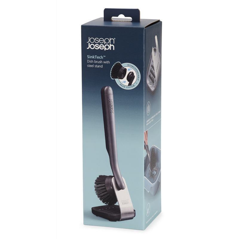Joseph Joseph - Brosse à vaisselle SinkTech™ et support