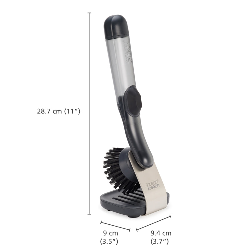 Joseph Joseph - Brosse à vaisselle distributeur de savon SinkTech™ et support 