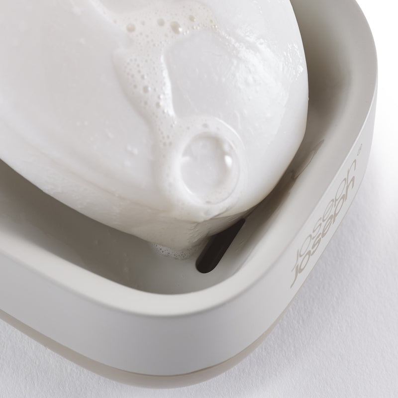 Joseph Joseph - Porte-savon compact Slim™ - Écru