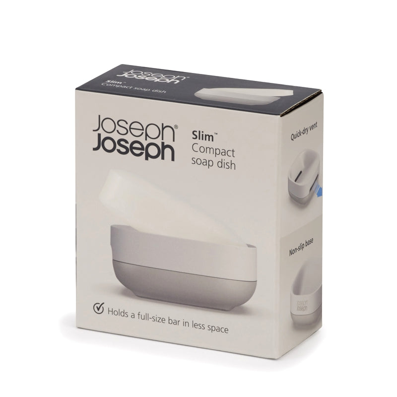 Joseph Joseph - Porte-savon compact Slim™ - Écru