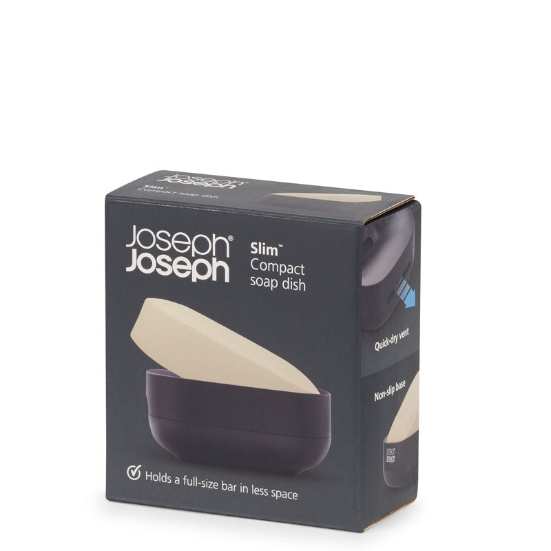 Joseph Joseph - Slim™ Compact Soap Dish - Matte Black