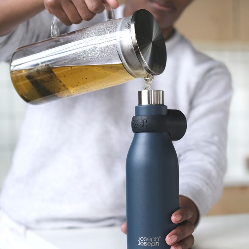 Joseph Joseph - Loop™ Insulated Water Bottle - Blue | 500 mL / 17 fl oz