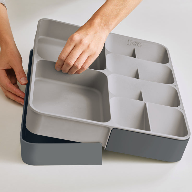 Joseph Joseph - DrawerStore™ Expanding Cutlery & Gadget Organizer | 39.5 × 31.5 × 5.5 cm / 15.6 × 12.4 × 2.2 in