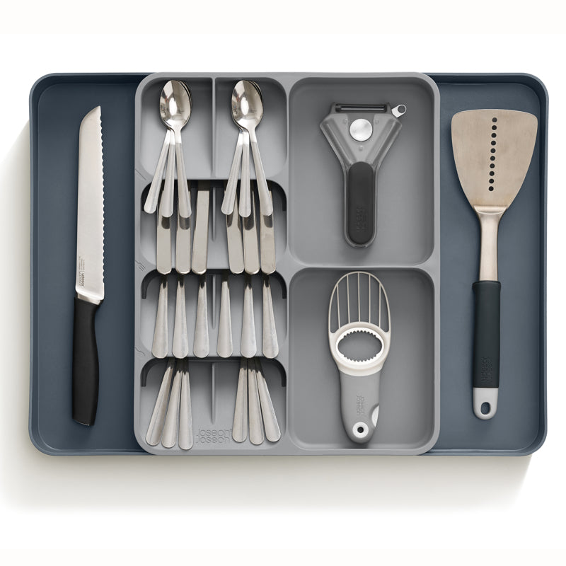 Joseph Joseph - DrawerStore™ Expanding Cutlery & Gadget Organizer | 39.5 × 31.5 × 5.5 cm / 15.6 × 12.4 × 2.2 in