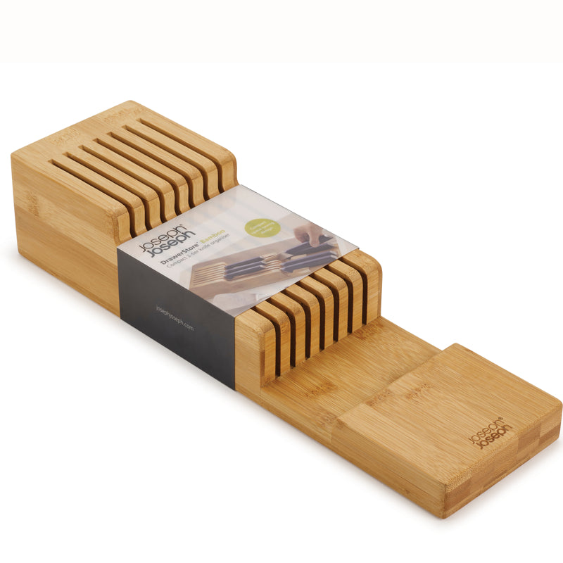 Joseph Joseph - DrawerStore™ Bamboo 2-tier Knife Organizer
