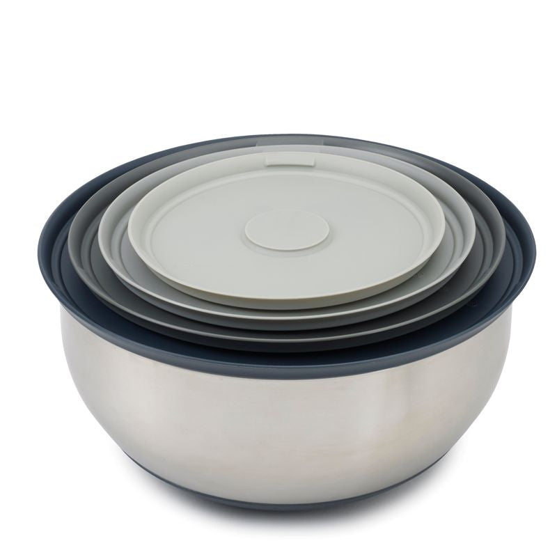 Joseph Joseph - Nest™ Prep & Store Steel Bowls (Set of 4 with Lids)