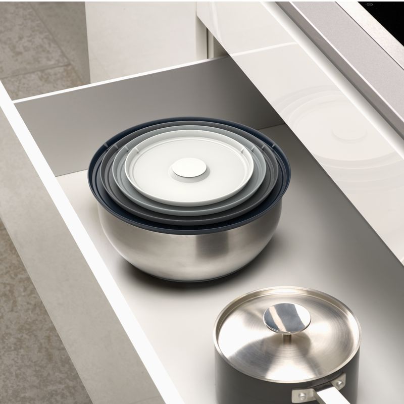 Joseph Joseph - Nest™ Prep & Store Steel Bowls (Set of 4 with Lids)