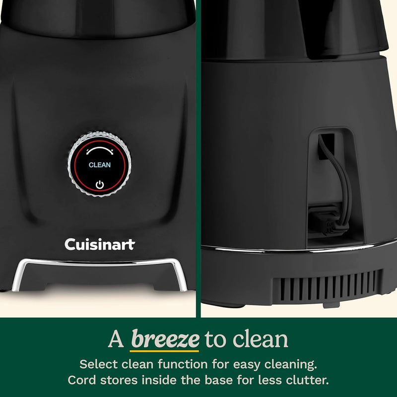 Cuisinart - Mélangeur Hurricane® avec Bocal en Verre de 48 oz | BL-200BKC
